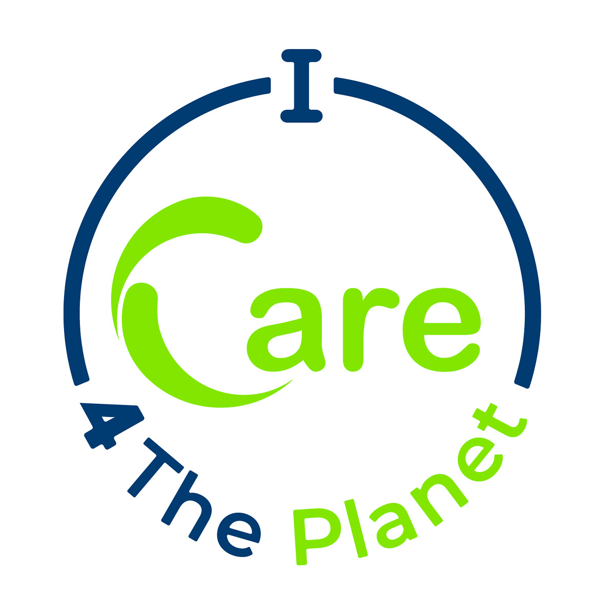 I CARE 4 THE PLANET LOGO
