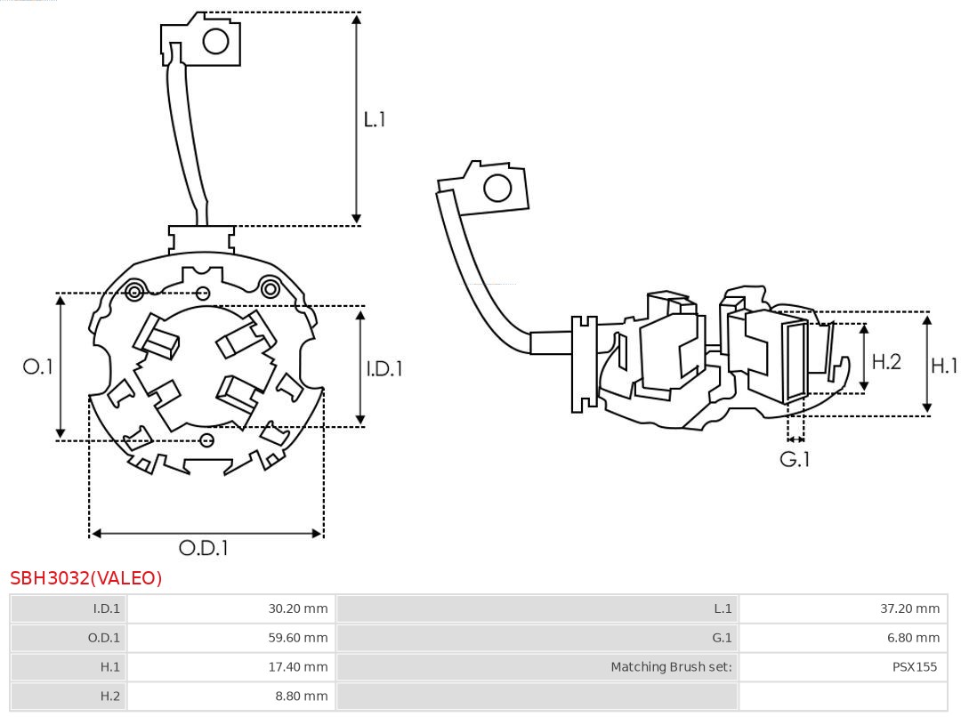 SBH3032(VALEO)_222790